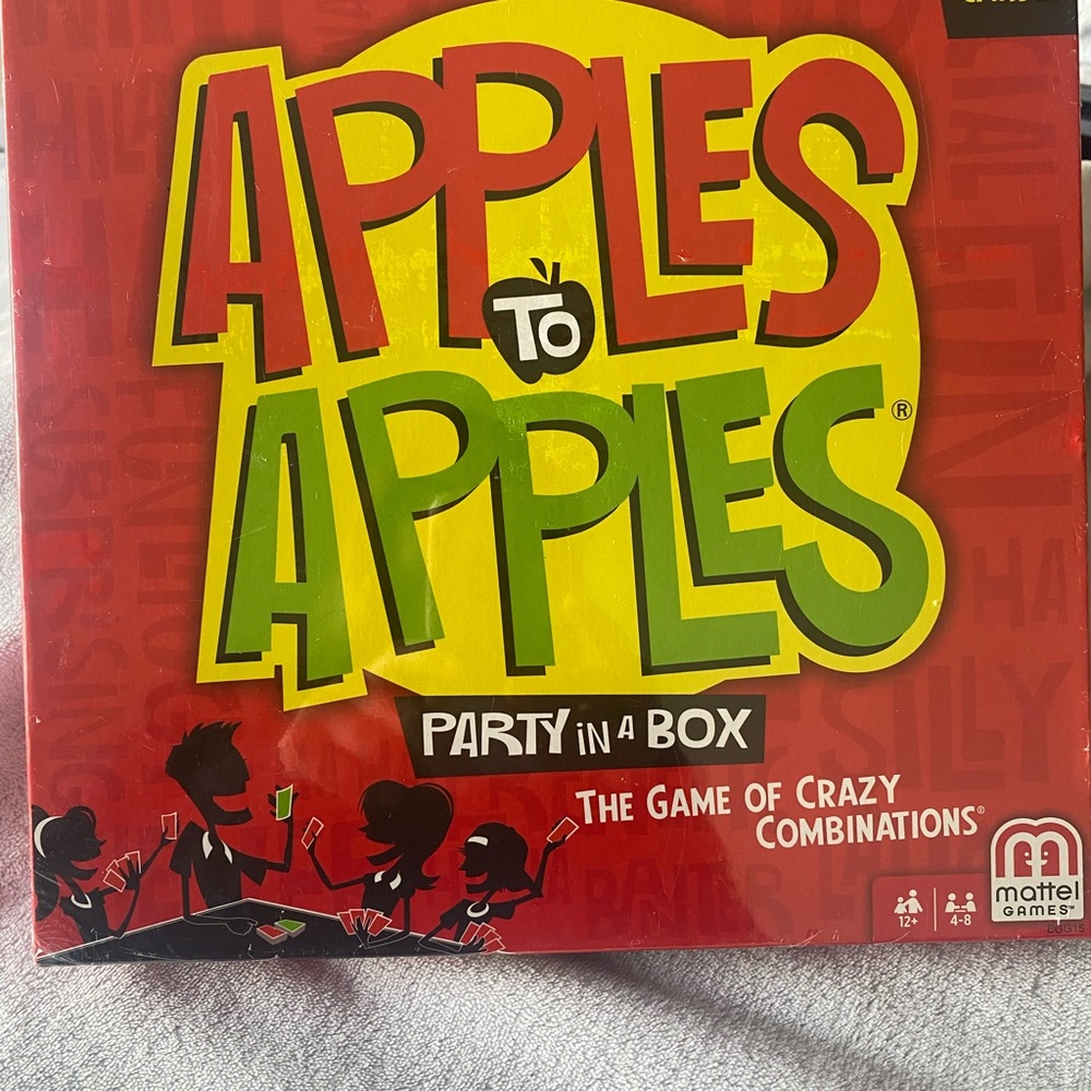 Mattel Game- Apples to Apples party in a box
